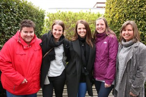 Maj Gabrielsen, Lillian Bakken, Liv Hjertø, Nicolle De Graaf and Harrieth Elin Kristiansen Strøm from Sandnes Kommune