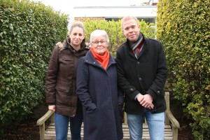 Maria Gilje Tjorheim, Monika Röthle and Yngve Rosell from Universitetet I Stavanger